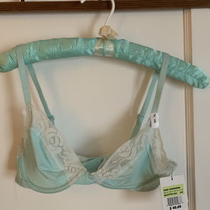 Calvin Klein Signature Bare Unlined Bra Blue 34B